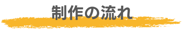 製作の流れ